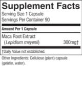 Nature's Sunshine MACA 90 Capsules #1117-Ingredients