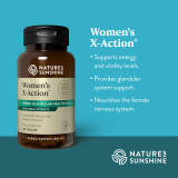 Nature's Sunshine X-Action Women 100 Capsules #1121 Help Support