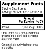 Detoxadine Nascent Iodine 1oz Ingredients