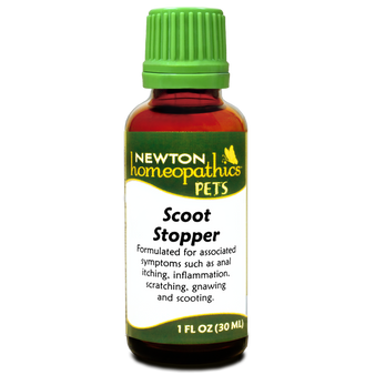 Newton Labs Homeopathics Pets Scoot Stopper 1 Oz Liquid