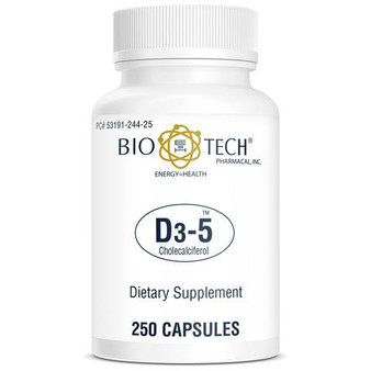 BIO-TECH D3-5 Cholecalciferol 250 Capsules