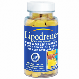 Hi Tech Lipodrene Ephedra 100 Tablets #9762