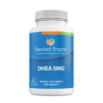 Standard Enzyme DHEA 5mg, 100 Tablets