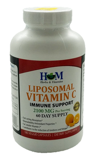 H&M Herbs Liposomal Vitamin C 180 Capsules