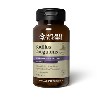 Nature's Sunshine Bacillus Coagulans, NutriBiome 90 VegCaps