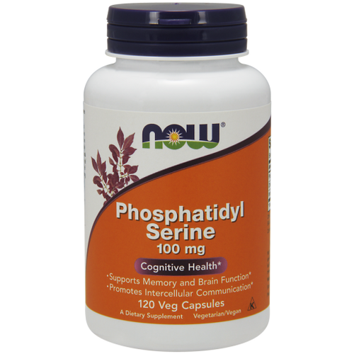 Now Foods Phosphatidyl Serine 100 mg 120 Vegetarian Capsules