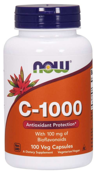 Now Foods Vitamin C-1000-100 Veg Capsules  #0690