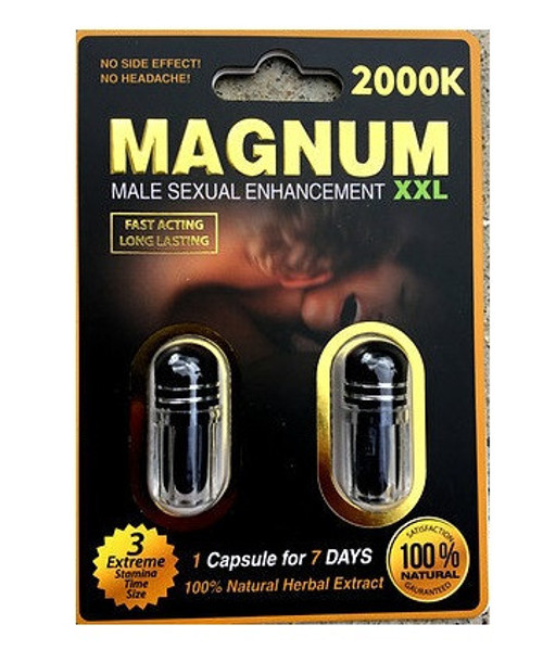 Magnum Double Back 2000K XXL - 2 Capsule