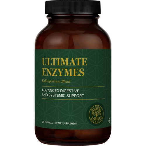 Global Healing Ultimate Enzymes  120 Capsules 