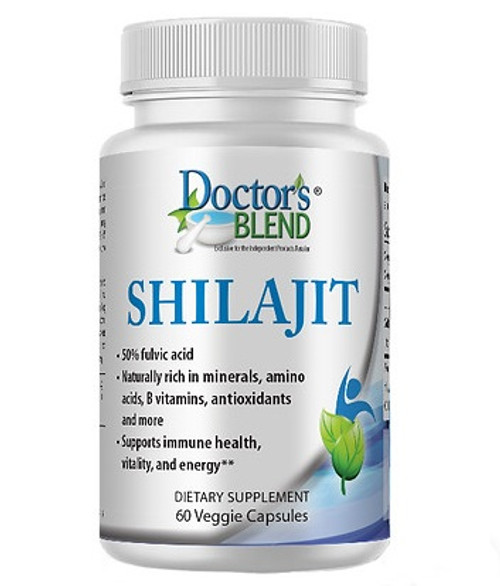 Doctor's Blend Shilajit 60 Vegie Capsules