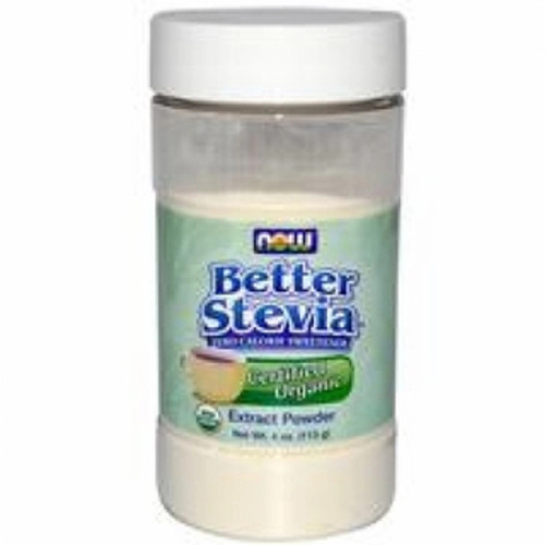 Now Foods BetterStevia Organic Extract Powder 4oz #6943