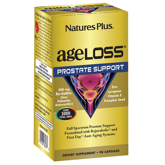 Nature's Plus Ageloss Prostate Support 90 Caps #8007