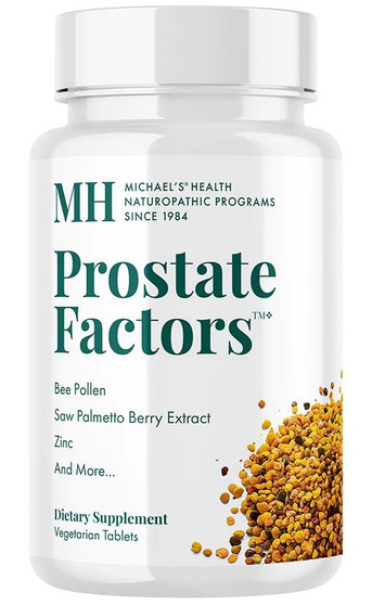 Michael's Prostate Factors 60 or 120 Vegetarian Tablets