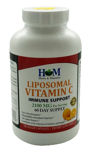 H&M Herbs Liposomal Vitamin C 180 Capsules