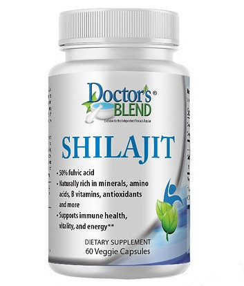 Doctor's Blend Shilajit 60 Vegie Capsules