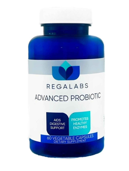 Regalabs Advanced Probiotic 5.75 Billion 60 Vegetarian Capsules