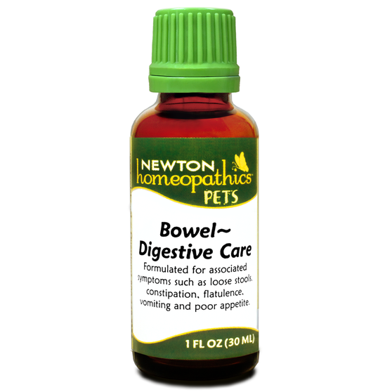 Newton Labs Homeopathics Pets Bowel & Digestive Care 1oz Liquid
