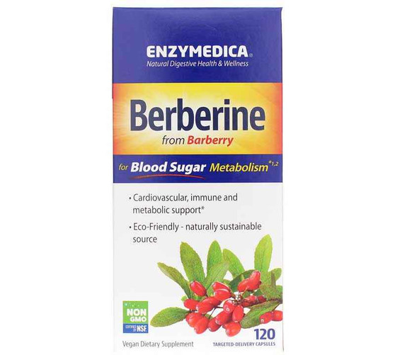Enzymedica Berberine 120 Capsules