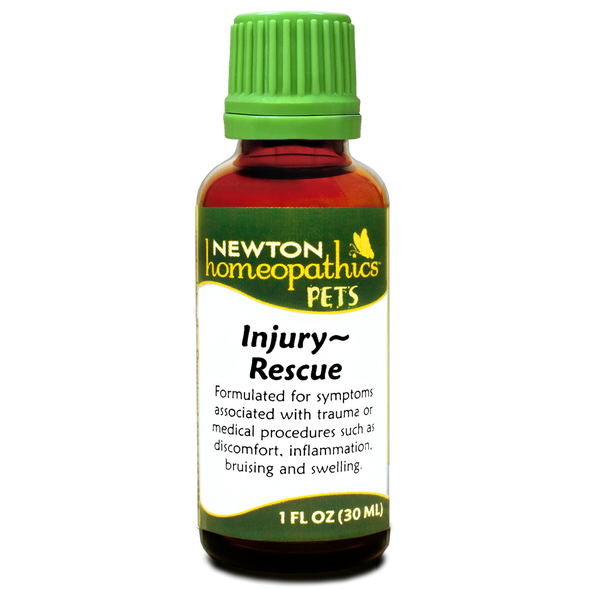 Newton Labs Homeopathics Pets Injury Rescue 1 Oz Liquid