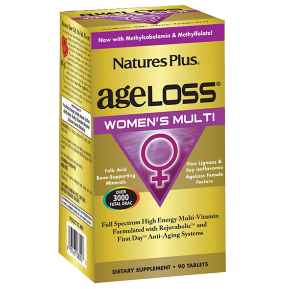 Nature's Plus Ageloss Women's Multi 90 Tablets #8002