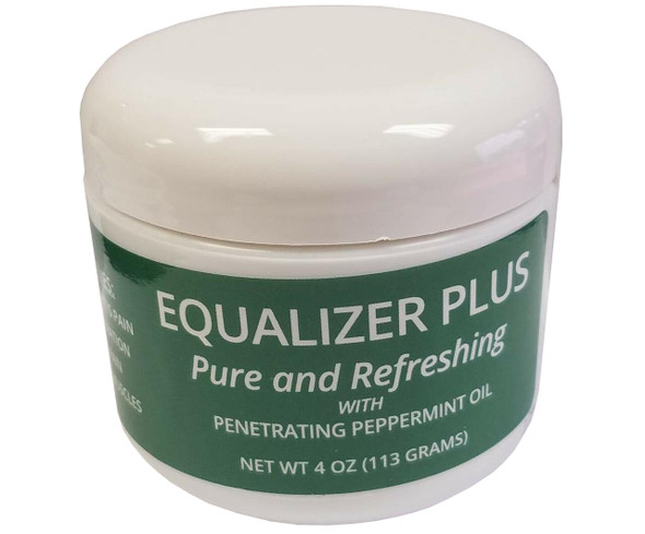 Equalizer Plus Pure Arthritis Relief Cream with Peppermint & Ginger. 4oz #16418 Equalizer Plus Pure Arthritis Relief Cream with Peppermint & Ginger. 4oz #16418