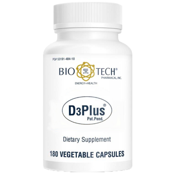 Bio-Tech D3 Plus 180 Capsules,