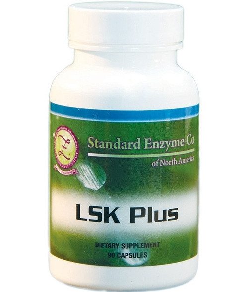 Standard Enzyme LSK Plus 90 Capsules, Support for the liver, kidneys, and spleen. Old Bottle