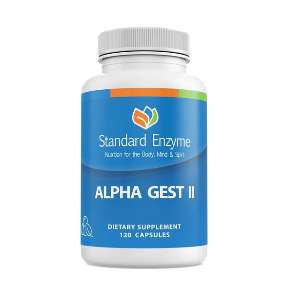 Standard Enzyme Alpha Gest II 120 Capsules Standard Enzyme Alpha Gest II 120 Capsules