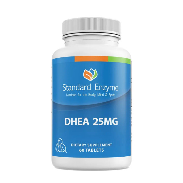 Standard Enzyme DHEA 25mg, 60 Tablets