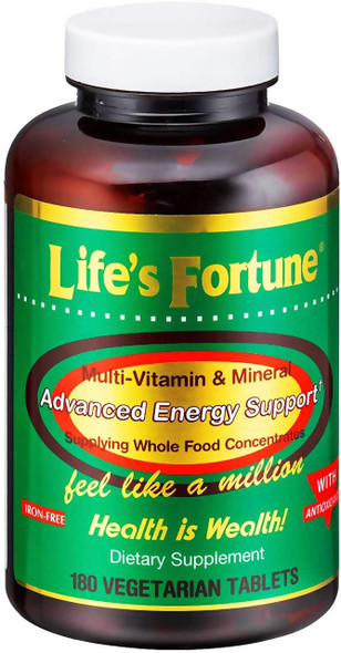 Life's Fortune Vitamins 180 Vegetarian Tablets