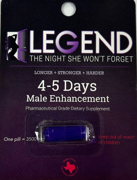 Legend Male Enhancement Single