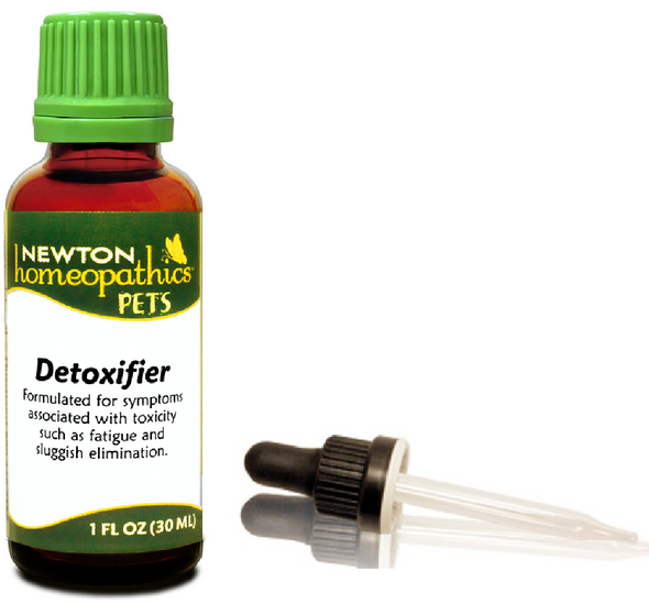 Newton Labs Homeopathics Pets Detoxifier 1oz Liquid With Dropper