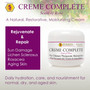 Perrin's Creme Complete Scent of Rose with Hints of Geranium 2oz, Organic Benefits