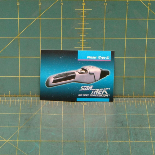 Star Trek The Next Generation 1992 Trading Card #67 Phaser (Type II)