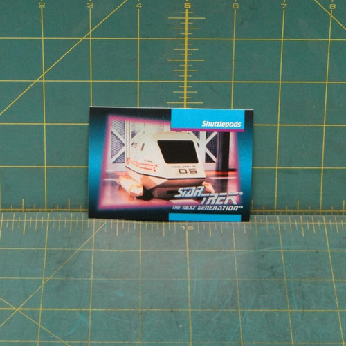 Star Trek The Next Generation 1992 Trading Card #58 Shuttlepods