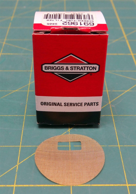 Briggs & Stratton Lawnmower Filter Sediment Strainer Element P/N 691962
