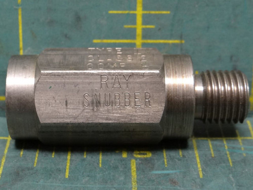 Ray Pressure Snubber Type IV Class 2 Comp B, Solid Body, Model 055SS