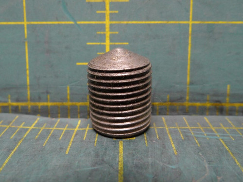 3/8" Hex Head Aluminum Lug Wire Binding Screw Set Screw 13/16" Thread x 1.1" H