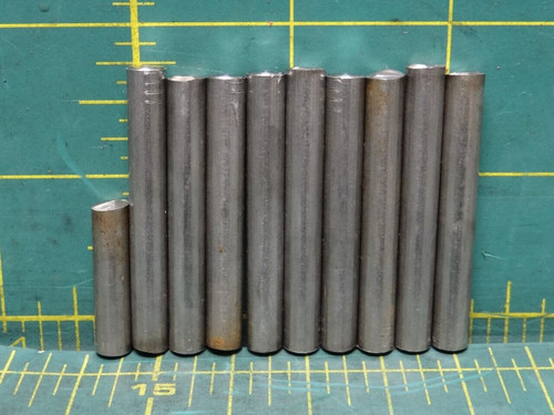 Mixed Lot 1/4" Diameter 4.4 oz 316 Stainless Steel Machining Stock Drop