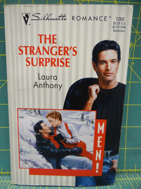 The Stranger's Surprise Laura Anthony Men! Silhouette Romance Paperback Novel