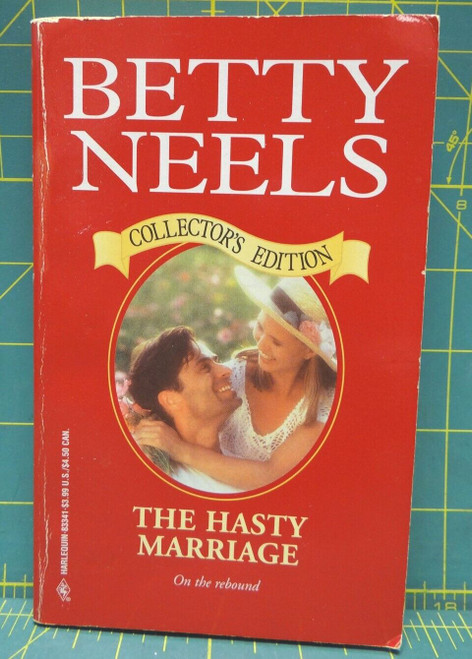 The Hasty Marriage Betty Neels Collector's Edition Harlequin Romance Paperback