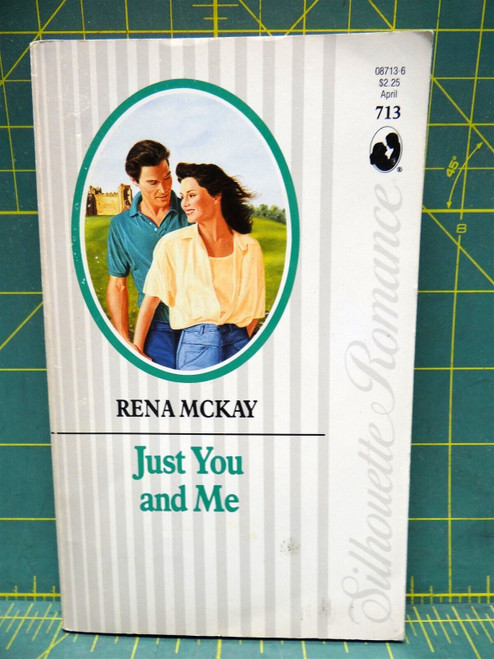 Just You and Me Rena McKay 1990 Silhouette Contemporary Romance Paperback Novel