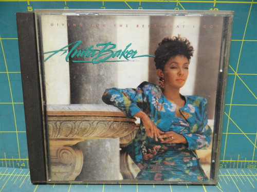 Anita Baker – Giving You The Best That I Got 1988 CD Elektra Jazz, Funk / Soul