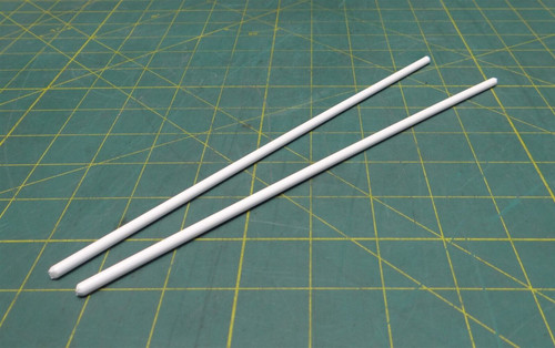 (Pack of 2) Intralox Acetal White Splicing Rods, 9.5" Length, 0.18" Diameter