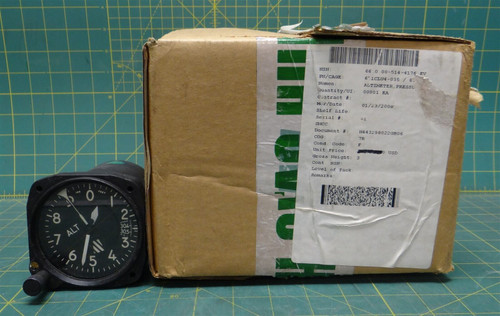 Elbitamerica Inc 671CLU4-035 Pressure Altimeter Type MB-1 6610-00-514-4176 