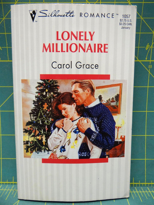 Lonely Millionaire Carol Grace Silhouette Contemporary Romance Novel Paperback