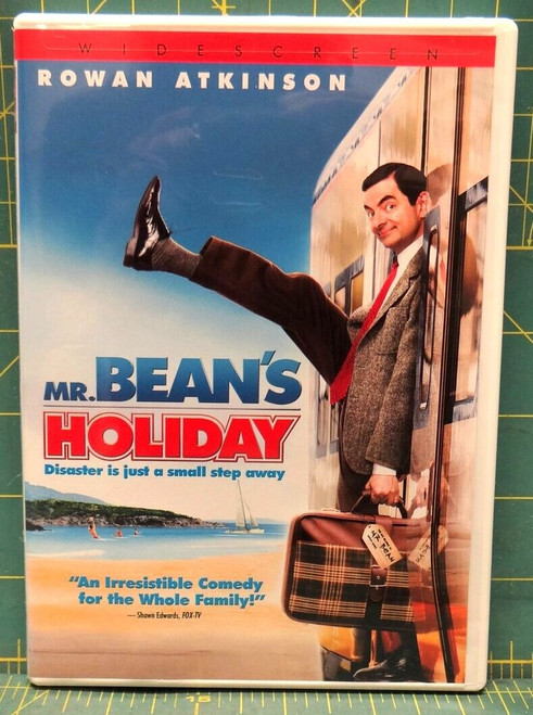 Mr. Bean's Holiday (2007) Rowan Atkinson, Family Comedy DVD Rated G Widescreen
