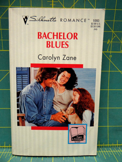 Bachelor Blues Carolyn Zane 1995 Silhouette Romance Paperback Novel Fiction
