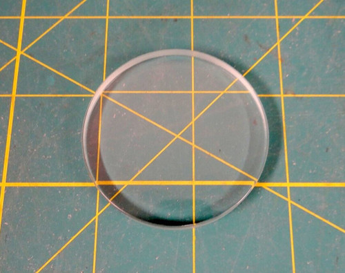 General Electric Dial Window P/N 906J044-19 Glass Lens