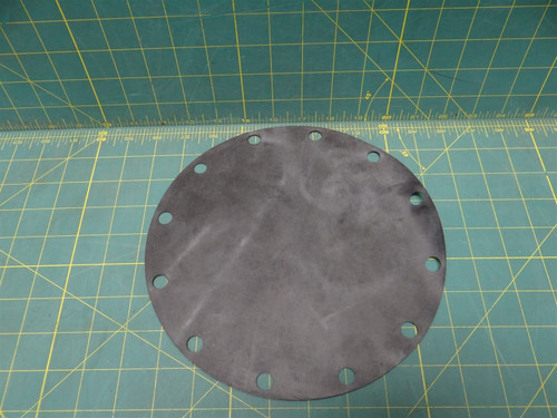 9" Valve Diaphragm Gasket 12 Hole Mount NSN: 6685-00-075-7444 pn 73608 